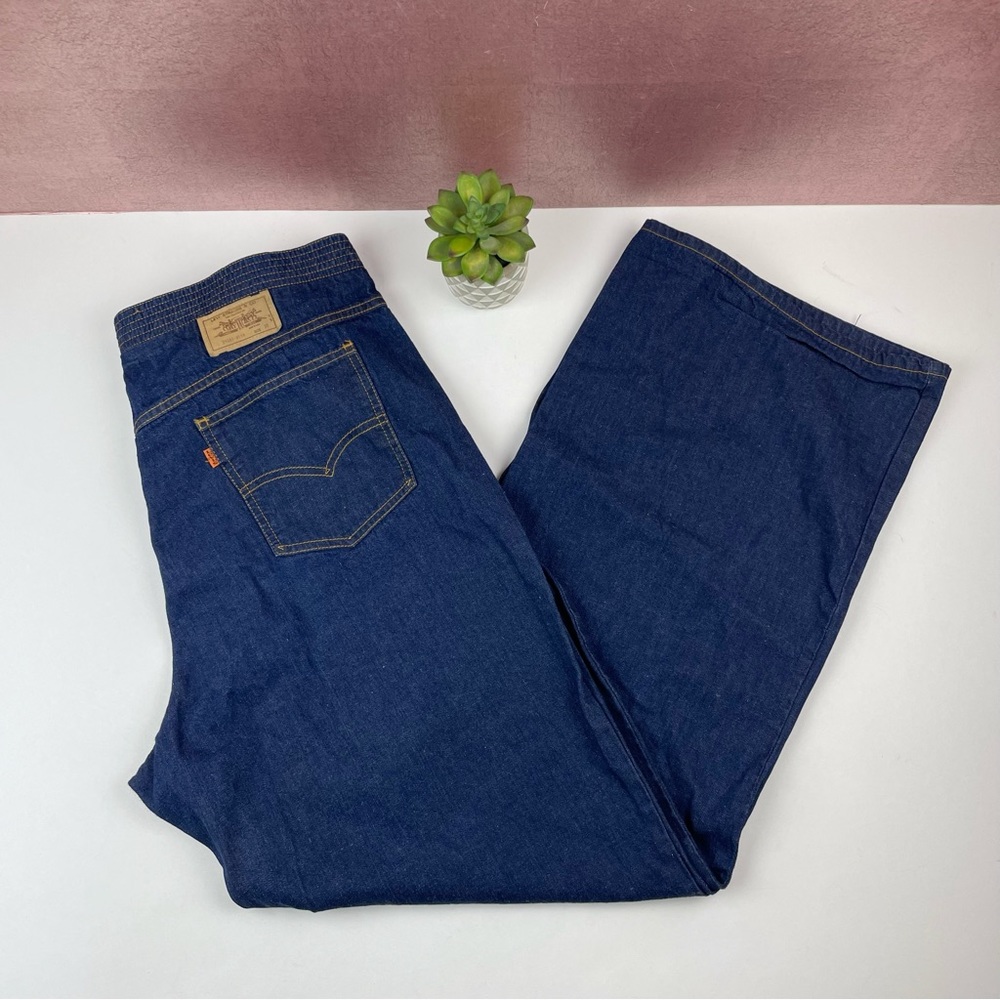 Levi Strauss Orange Tab Blue Denim Jeans Men Size 38